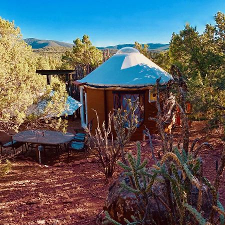 The Yoga Yurta At Sunny Mellow Eco Villa Tijeras Eksteriør billede