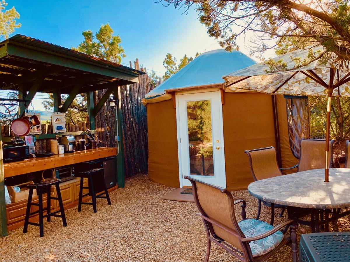 The Yoga Yurta At Sunny Mellow Eco Villa Tijeras Eksteriør billede