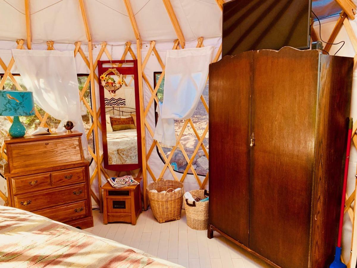 The Yoga Yurta At Sunny Mellow Eco Villa Tijeras Eksteriør billede