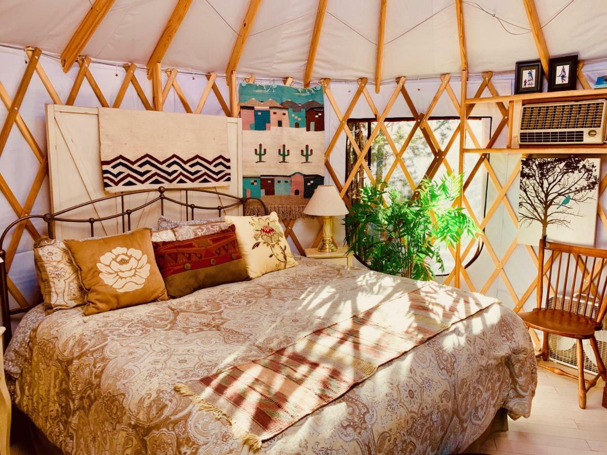 The Yoga Yurta At Sunny Mellow Eco Villa Tijeras Eksteriør billede