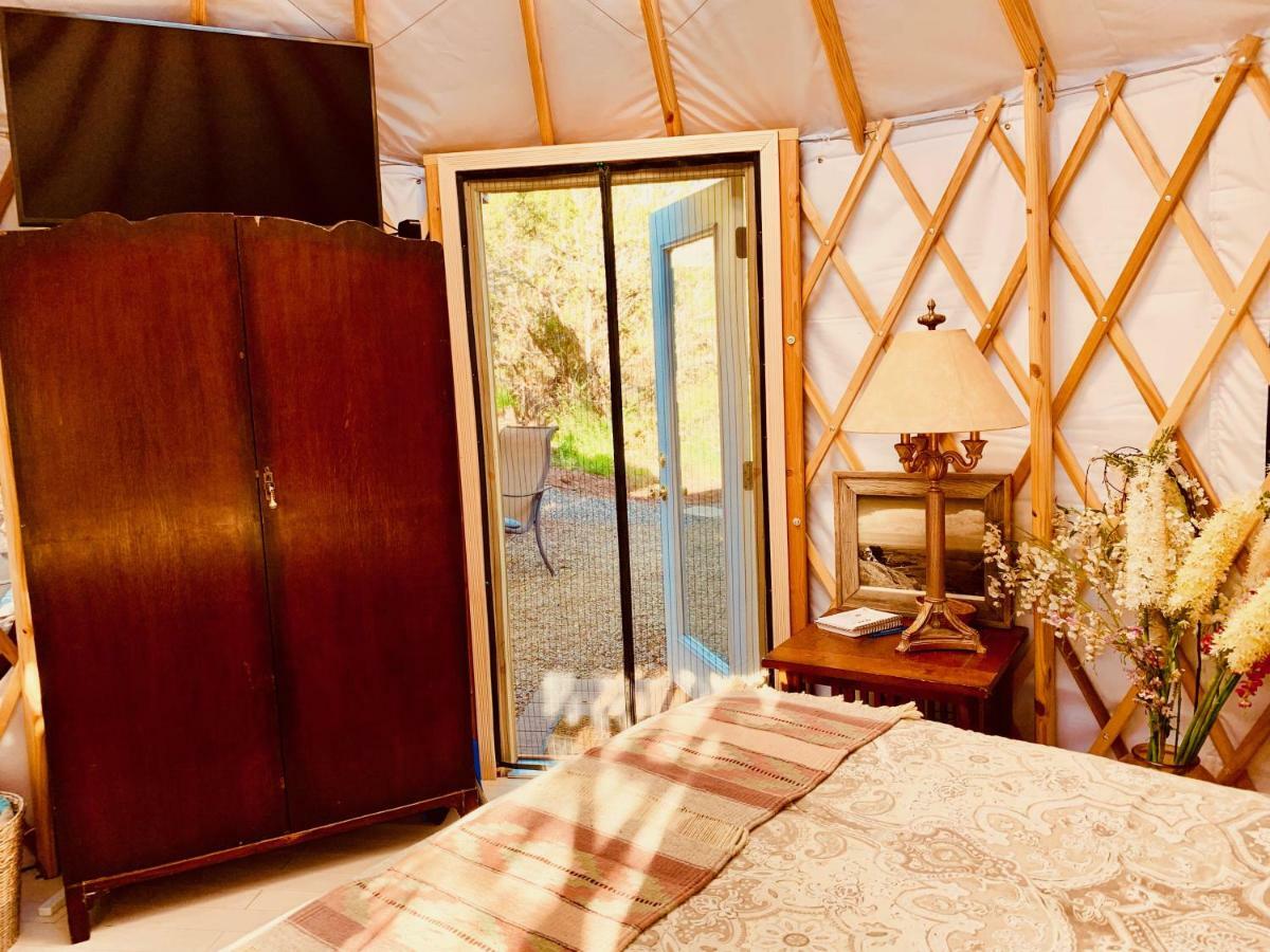 The Yoga Yurta At Sunny Mellow Eco Villa Tijeras Eksteriør billede